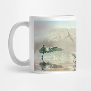 Spoonbill morning Mug